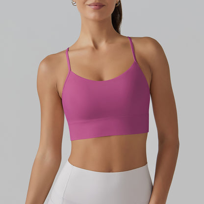 Seamless sports bra