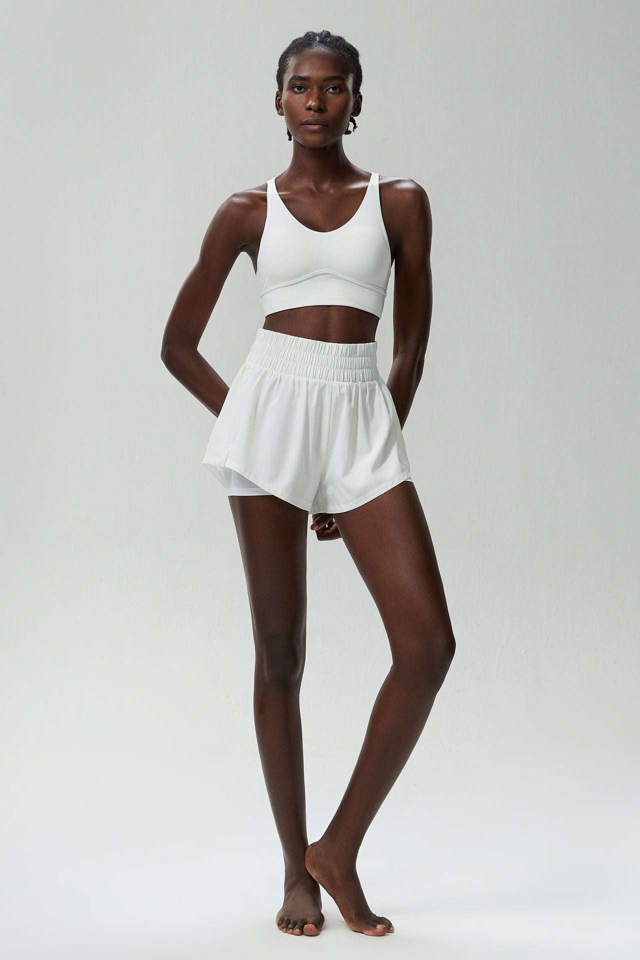 Two piece bra & shorts set