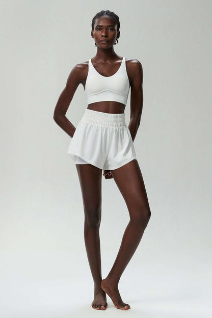 Two piece bra & shorts set