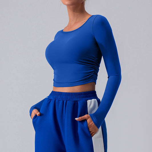 Full sleeve cropped top