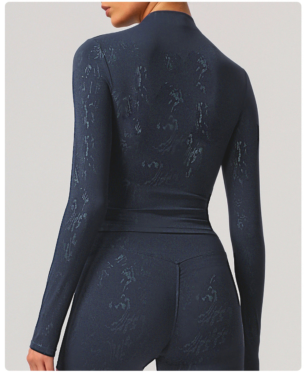 Printed full sleeve top