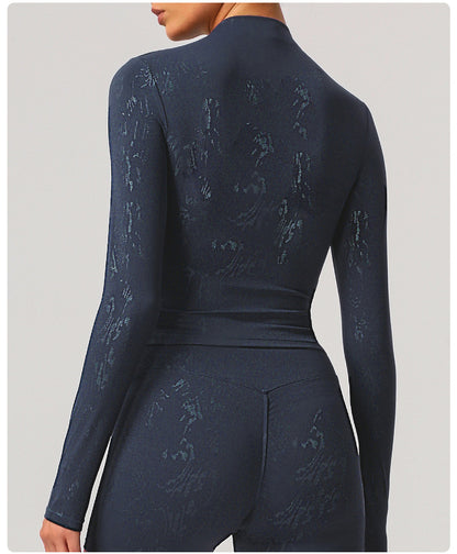 Printed full sleeve top