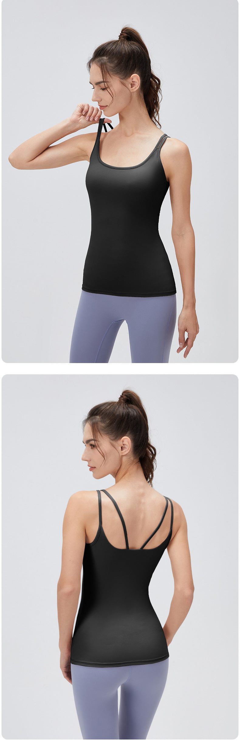Double strap vest