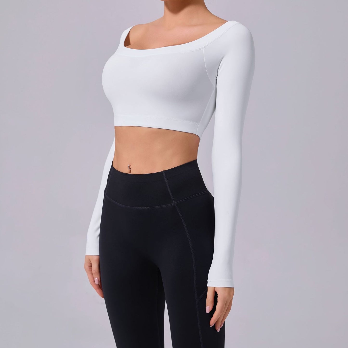 Off shoulder full sleeve top