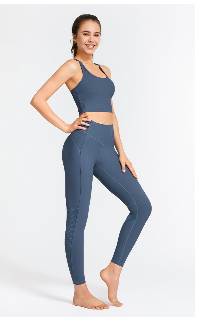 Rib cropped vest