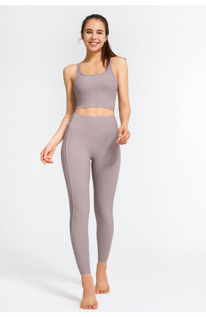 Rib cropped vest