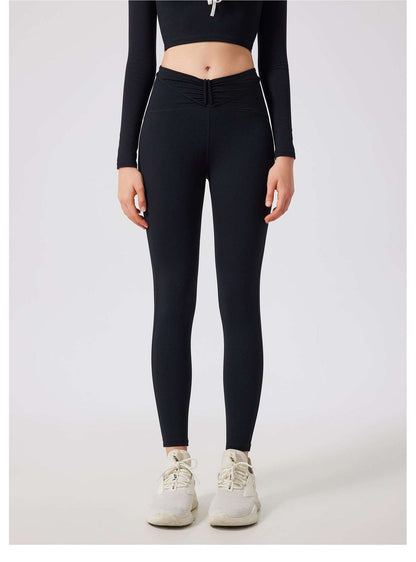 V waist leggings
