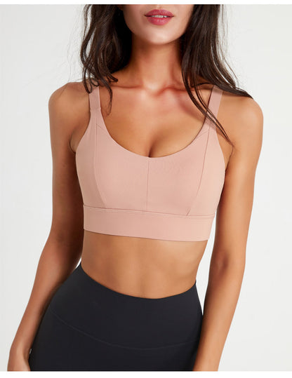 U neck sports bra