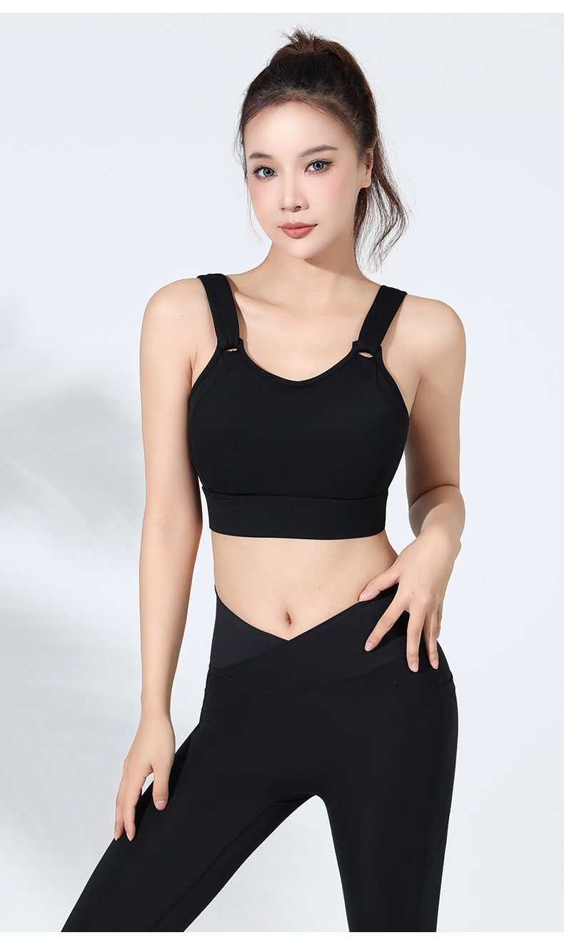 High support sports bra