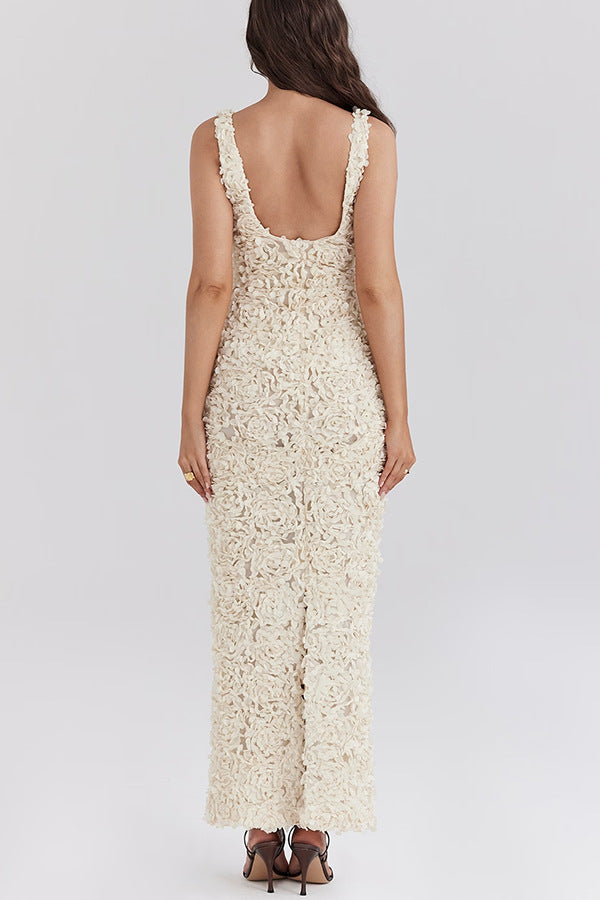 Lace maxi dress