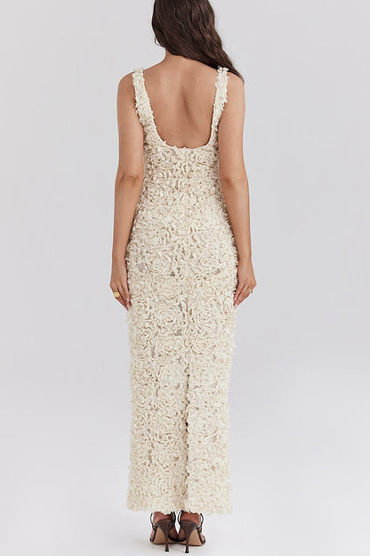 Lace maxi dress