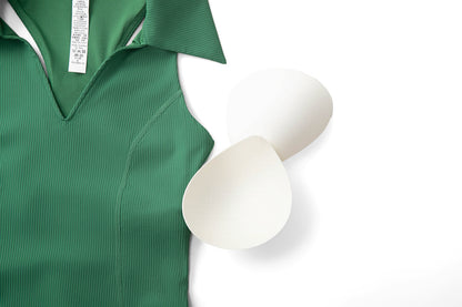 Collared sleeveless top