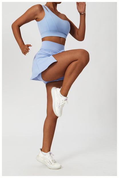 Sports bra and skirt set