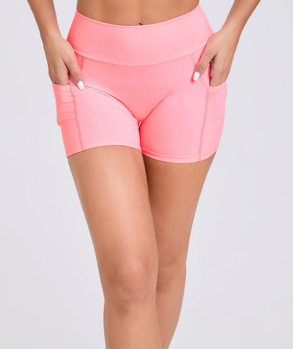 Ruched back hot pants