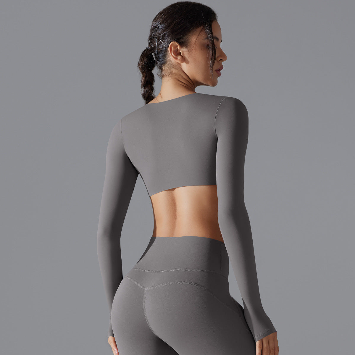 Twisted front full sleeve top