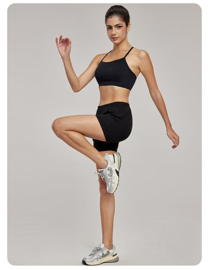 Soft feel running shorts