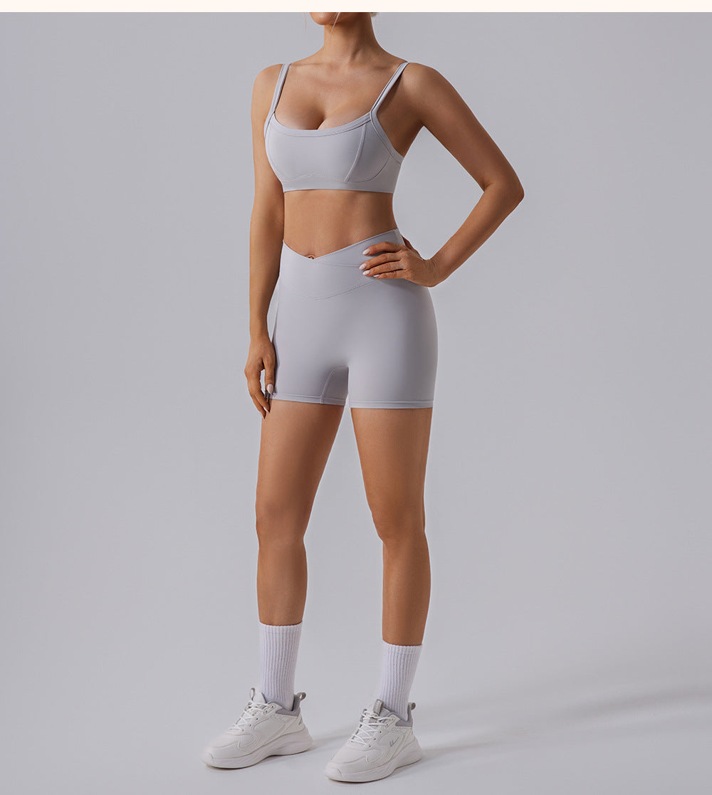 Quick dry sports bra