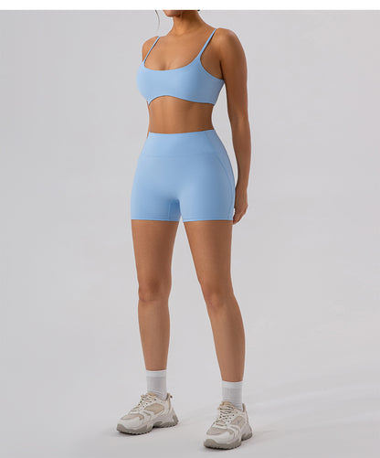 Seamless sports bra