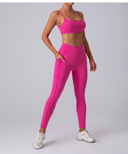Quick dry sports bra