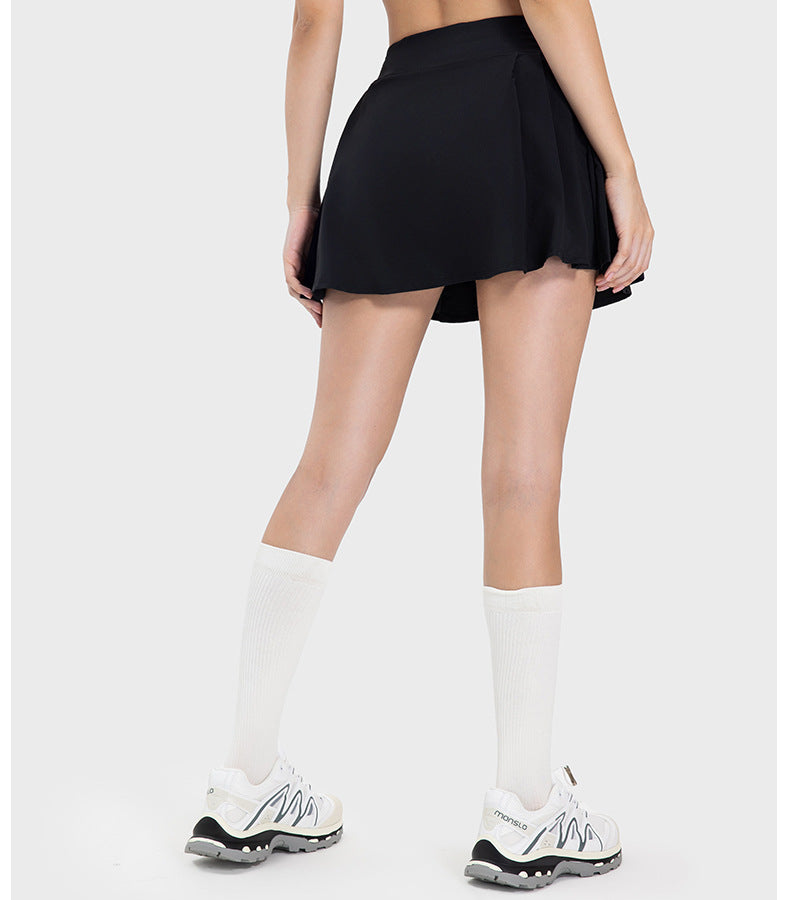 Pleated skort