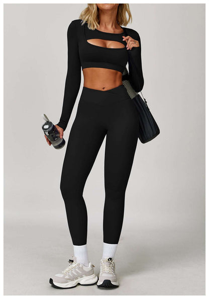V waist leggings