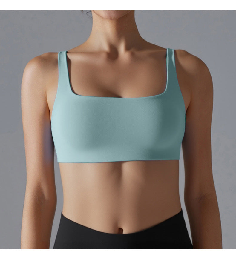 Seamless sports bra