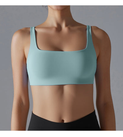 Seamless sports bra