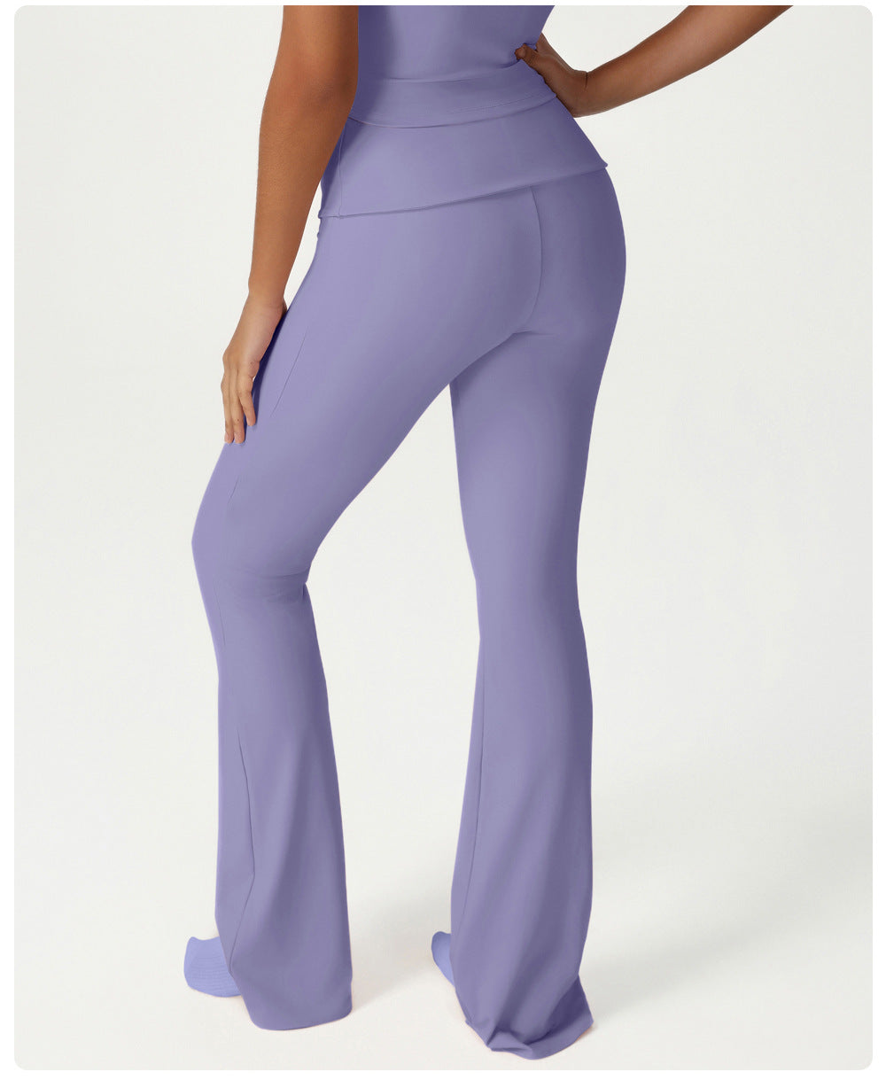 High waist Trousers