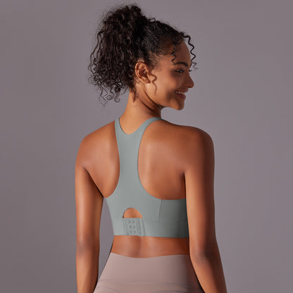 T back high support sports bra