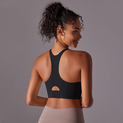 T back high support sports bra