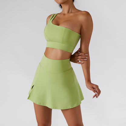 Sports bra and skirt set