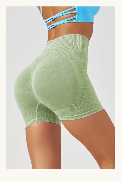 Ribbed hot pants