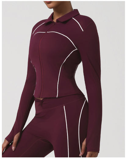 Slim-Fit Running Jacket