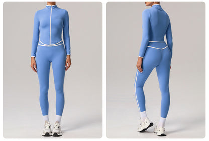 Contrast piping fitness set