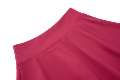 Scallop edge tennis skirt