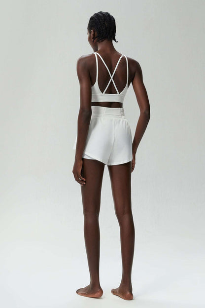 Two piece bra & shorts set