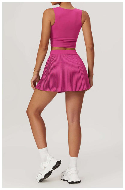 Matching bra & skort set