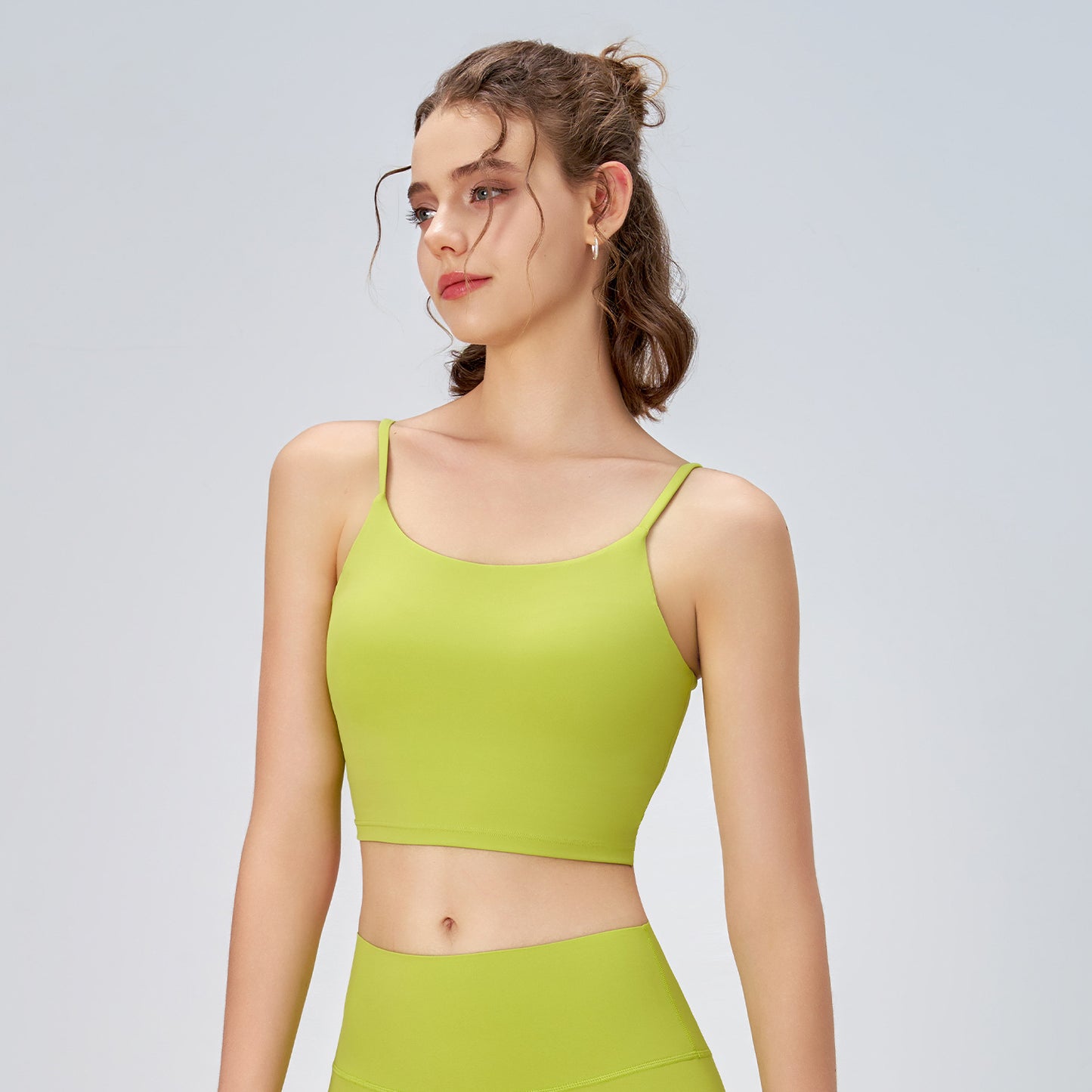 Seamless sports bra