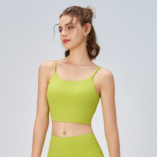 Seamless sports bra