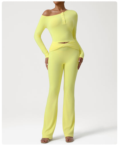 Pleated waist Trousers