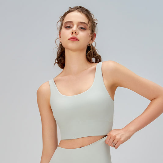 Seamless sports bra