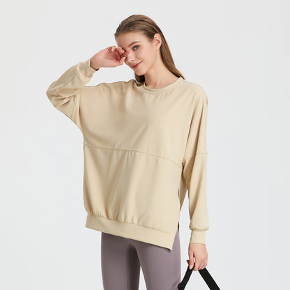 Loose fit waffle top