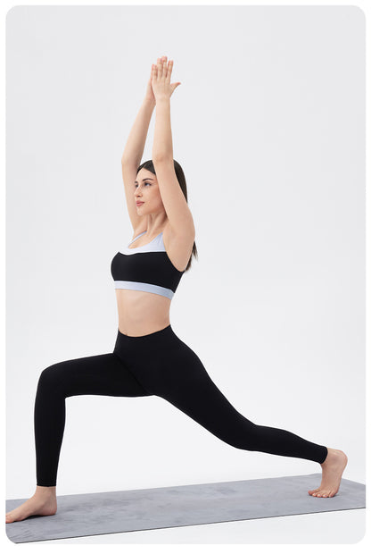 Colour block sports bra