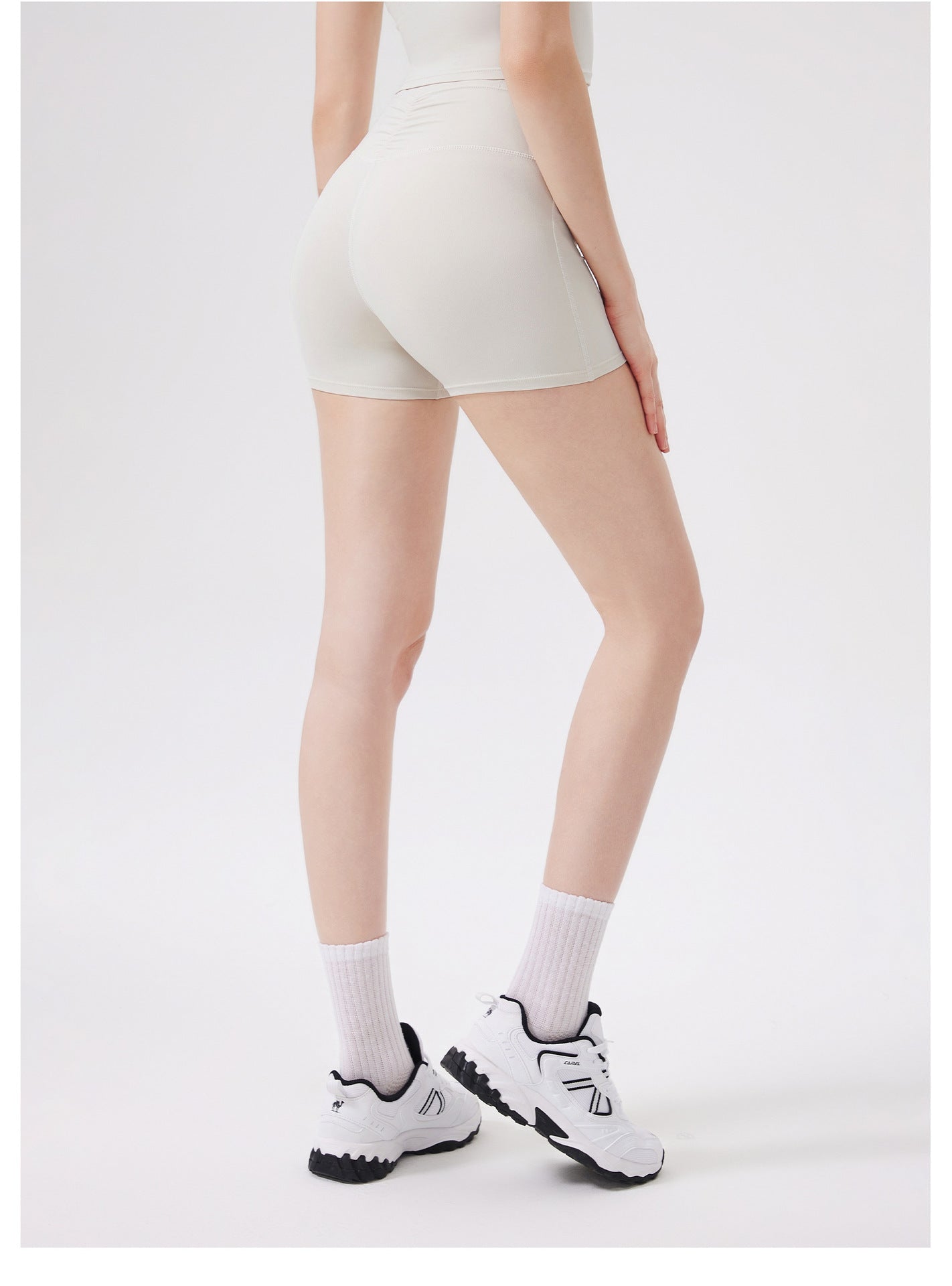 High waist hot pants