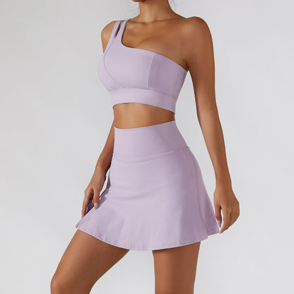 Sports bra and skirt set