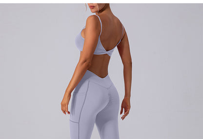 Quick dry sports bra