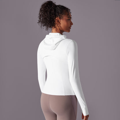 Breathable running hoodie
