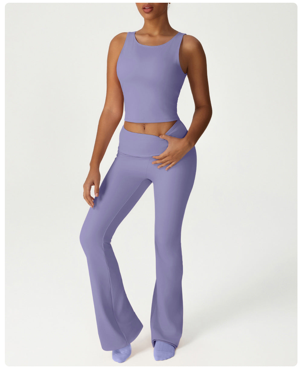 High waist Trousers