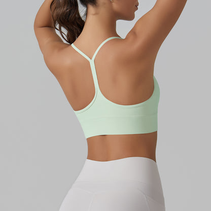 Seamless sports bra