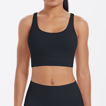 Seamless sports bra